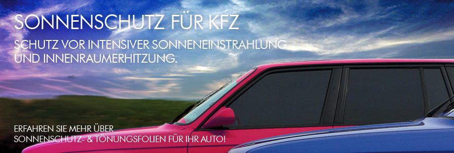 Sonnenschutzfolien für KFZ